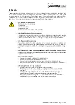 Предварительный просмотр 8 страницы Quattroflow 4400SU Series Operating And Installation Instructions