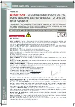 Предварительный просмотр 8 страницы Quax 06ESG20-00 Series Manual