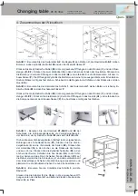 Preview for 13 page of Quax Changing table Manual