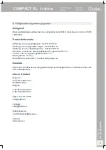 Preview for 3 page of Quax COMPACT XL Manual