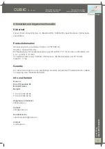 Preview for 7 page of Quax CUBIC 01 10 Series Manual