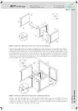 Preview for 7 page of Quax JOY Desk with drawer and door 54 06 11 Series Manual