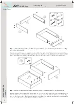 Preview for 8 page of Quax JOY Desk with drawer and door 54 06 11... Manual