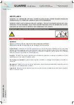 Preview for 2 page of Quax QUARRE 54 03 22 Series Manual