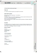 Preview for 11 page of Quax QUARRE 54 05 11 Series Manual