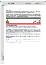 Preview for 10 page of Quax SUNNY 54 01 45 Series Manual