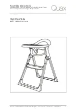 Preview for 1 page of Quax Viola 7630G1-01 Series Assembly Instructions Manual