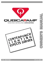 Preview for 1 page of QubicaAMF CenterPunch Owner'S Manual