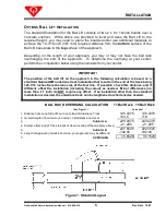 Preview for 11 page of QubicaAMF Options Ball Return Installation, Operation, Service, And Parts Manual