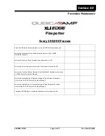 Preview for 124 page of QubicaAMF XLi EDGE Series Service & Parts Manual