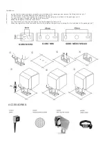 Предварительный просмотр 3 страницы Qubo MICRO MINI MEDIUM MAXI HP Assembly And Operating Instructions