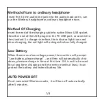 Preview for 7 page of Qudo QDB460BT Instruction Manual