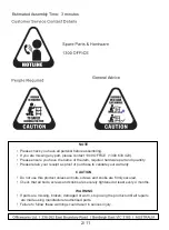 Предварительный просмотр 2 страницы Qudo TYPHOON QUTYPGSSBK Assembly Instructions Manual