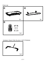 Предварительный просмотр 3 страницы Qudo TYPHOON QUTYPGSSBK Assembly Instructions Manual