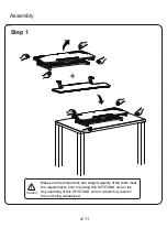 Предварительный просмотр 4 страницы Qudo TYPHOON QUTYPGSSBK Assembly Instructions Manual