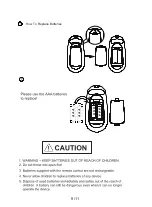 Предварительный просмотр 9 страницы Qudo TYPHOON QUTYPGSSBK Assembly Instructions Manual