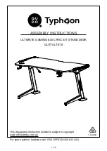 Qudo Typhoon QUTYULTE15 Assembly Instructions Manual предпросмотр