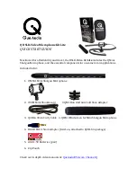 Que Audio Q DSLR-Video Quick Start Manual preview