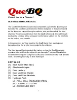 Quebic Industries QueBQ Assembly Manual preview