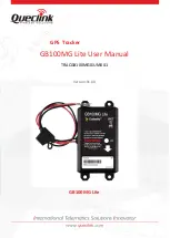 Queclink GB100MG Lite User Manual preview