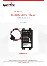 Queclink GB100MG Lite User Manual предпросмотр