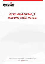 Queclink GL501MG User Manual preview