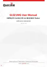 Queclink GL521MG User Manual preview