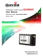 Queclink gv300vc User Manual preview