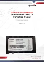 Queclink GV310LAU User Manual preview