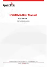 Queclink GV600MA User Manual preview