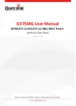 Queclink GV75MG User Manual preview