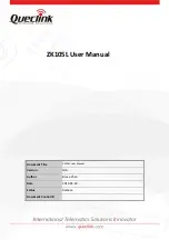 Preview for 1 page of Queclink ZK105L Series User Manual