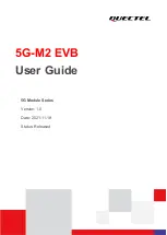 Quectel 5G-M2 EVB User Manual preview