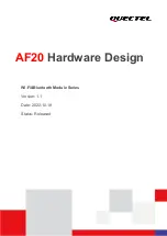 Quectel AF20 Hardware Design preview
