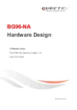 Preview for 1 page of Quectel BG96-NA Hardware Design