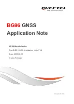 Quectel BG96 Application Note preview