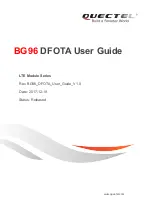 Quectel BG96 User Manual preview