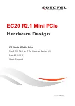Quectel EC20 R2.1 Hardware Design preview
