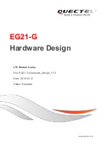 Preview for 1 page of Quectel EG21-G Hardware Design