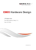 Quectel EM05 Hardware Design предпросмотр