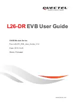 Preview for 1 page of Quectel L26-DR EVB User Manual