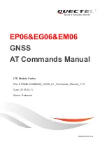 Quectel LTE EG06 Command Manual preview