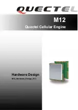 Quectel M12 Hardware Design предпросмотр