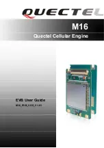 Quectel M16 EVB User Manual preview