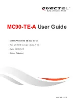 Quectel MC90-TE-A User Manual preview