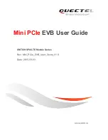 Quectel Mini PCIe EVB User Manual preview