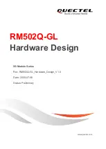 Quectel RM502Q-GL Hardware Design предпросмотр