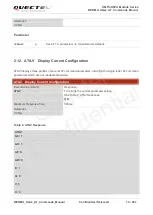 Предварительный просмотр 20 страницы Quectel UG Series Command Manual