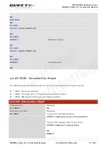 Предварительный просмотр 38 страницы Quectel UG Series Command Manual