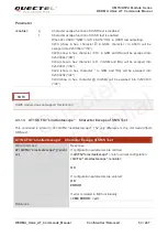 Предварительный просмотр 54 страницы Quectel UG Series Command Manual